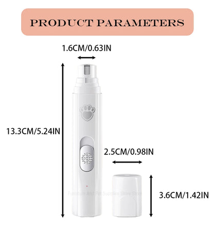 Rechargeable Electric Pet Nail Grinder