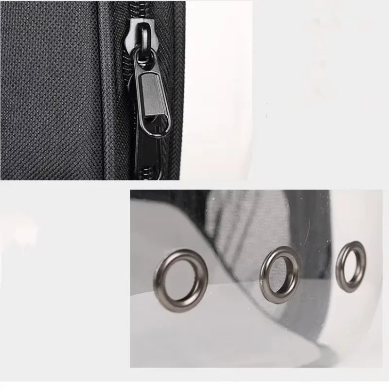 Transparent Cat Space Backpack – Breathable Travel Carrier for Pets