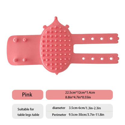 2-in-1 Cat Hair Removal & Massage Comb – Self-Cleaning Grooming Brush