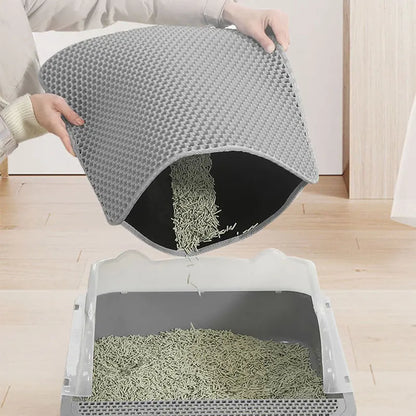 Waterproof Double-Layer Cat Litter Mat